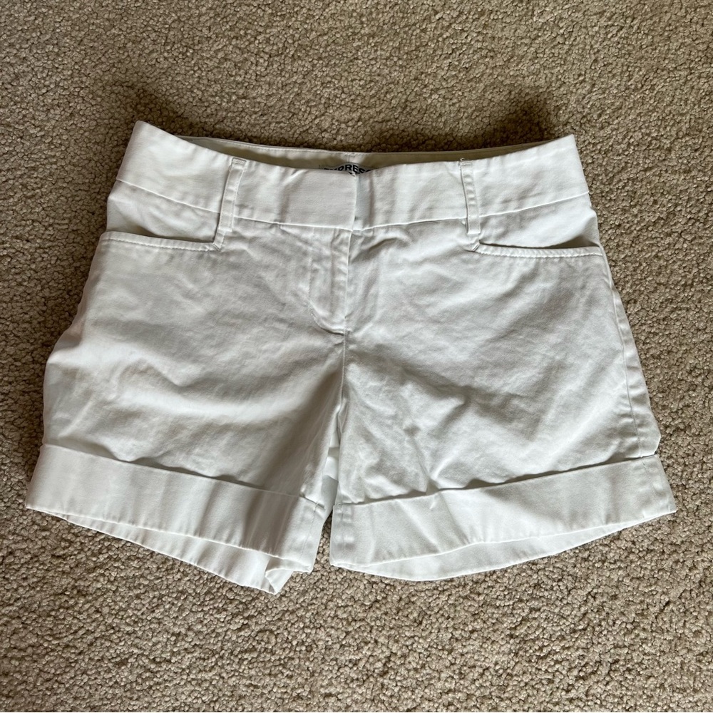 Express Editor Shorts White